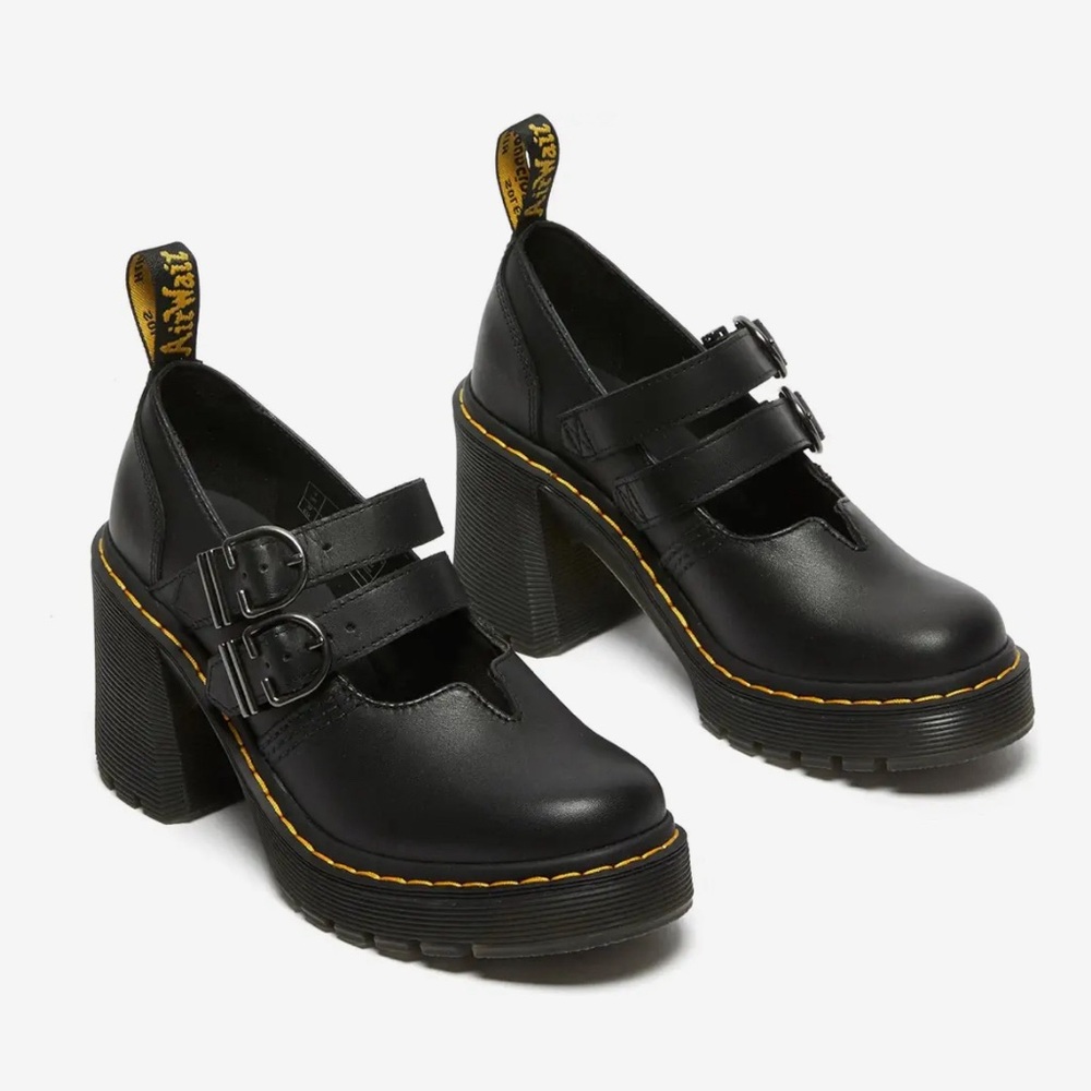 Dr. Martens Black Heeled Boots
